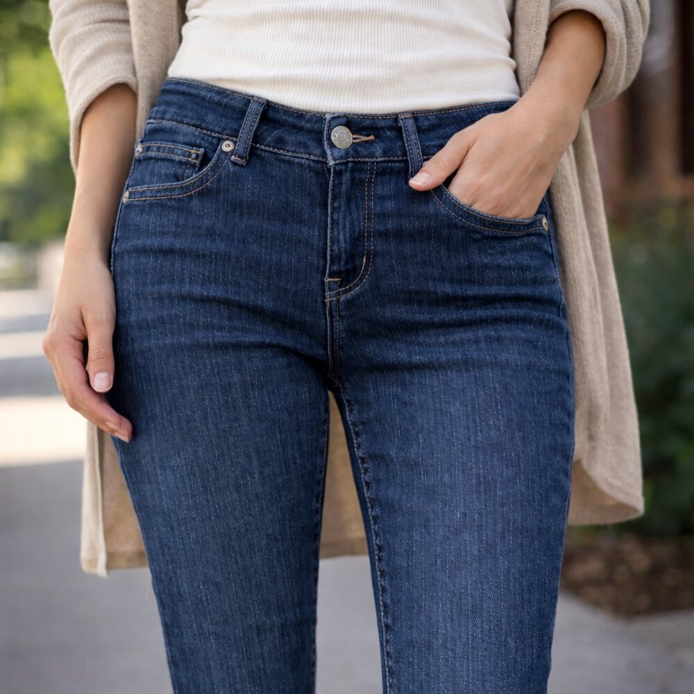 Vintage Paris Blues Women’s Skinny Jeans | Size 10 | Early 2000s Stretch Denim |